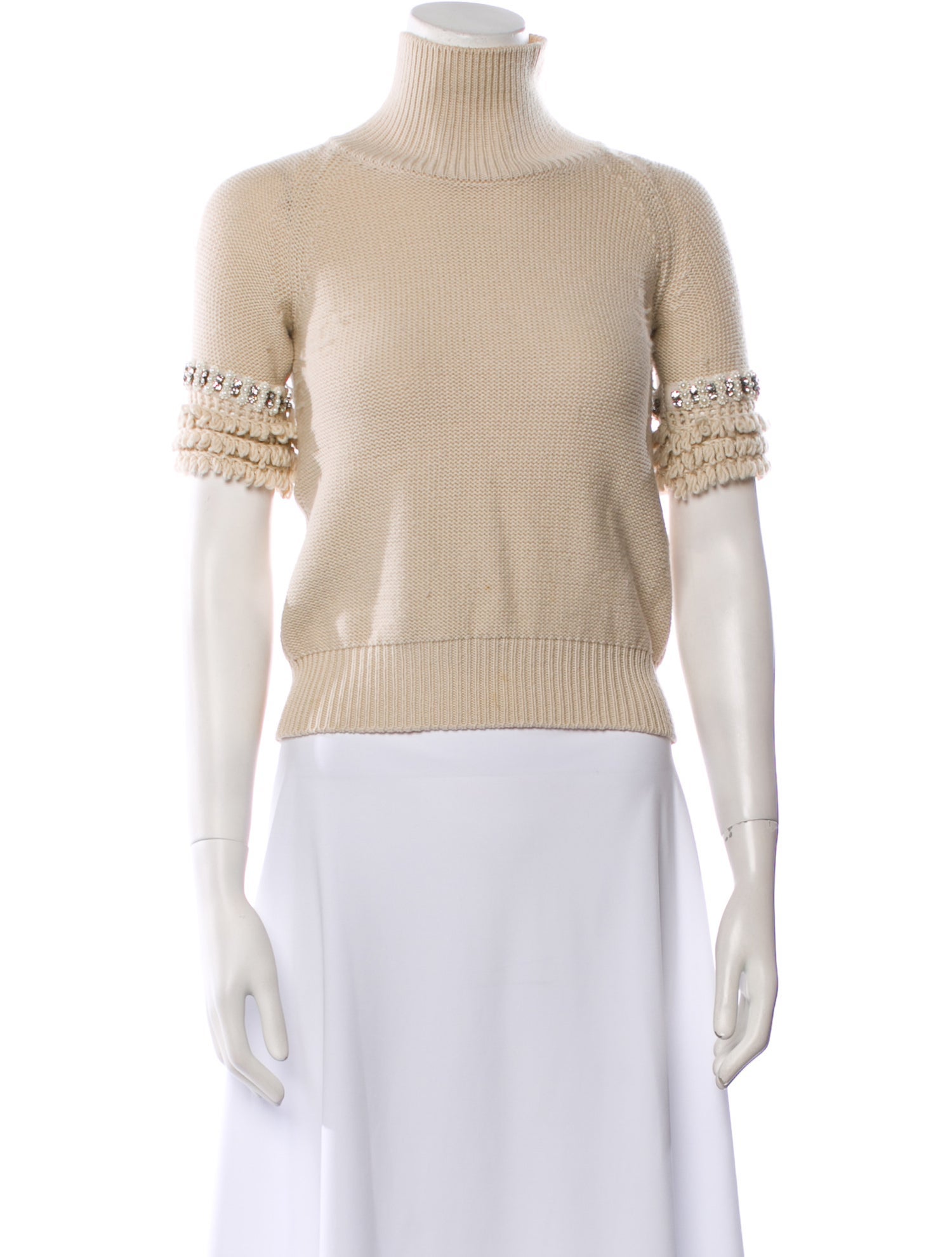 Red Valentino Wool Turtleneck Sweater