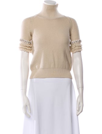 Red Valentino Wool Turtleneck Sweater