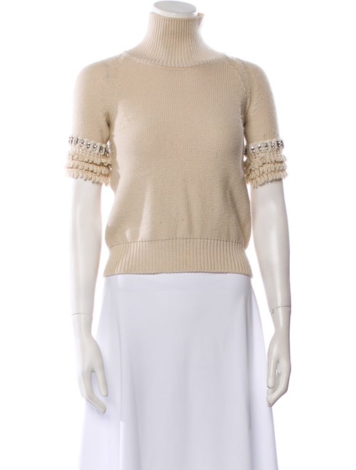 Red Valentino Wool Turtleneck Sweater