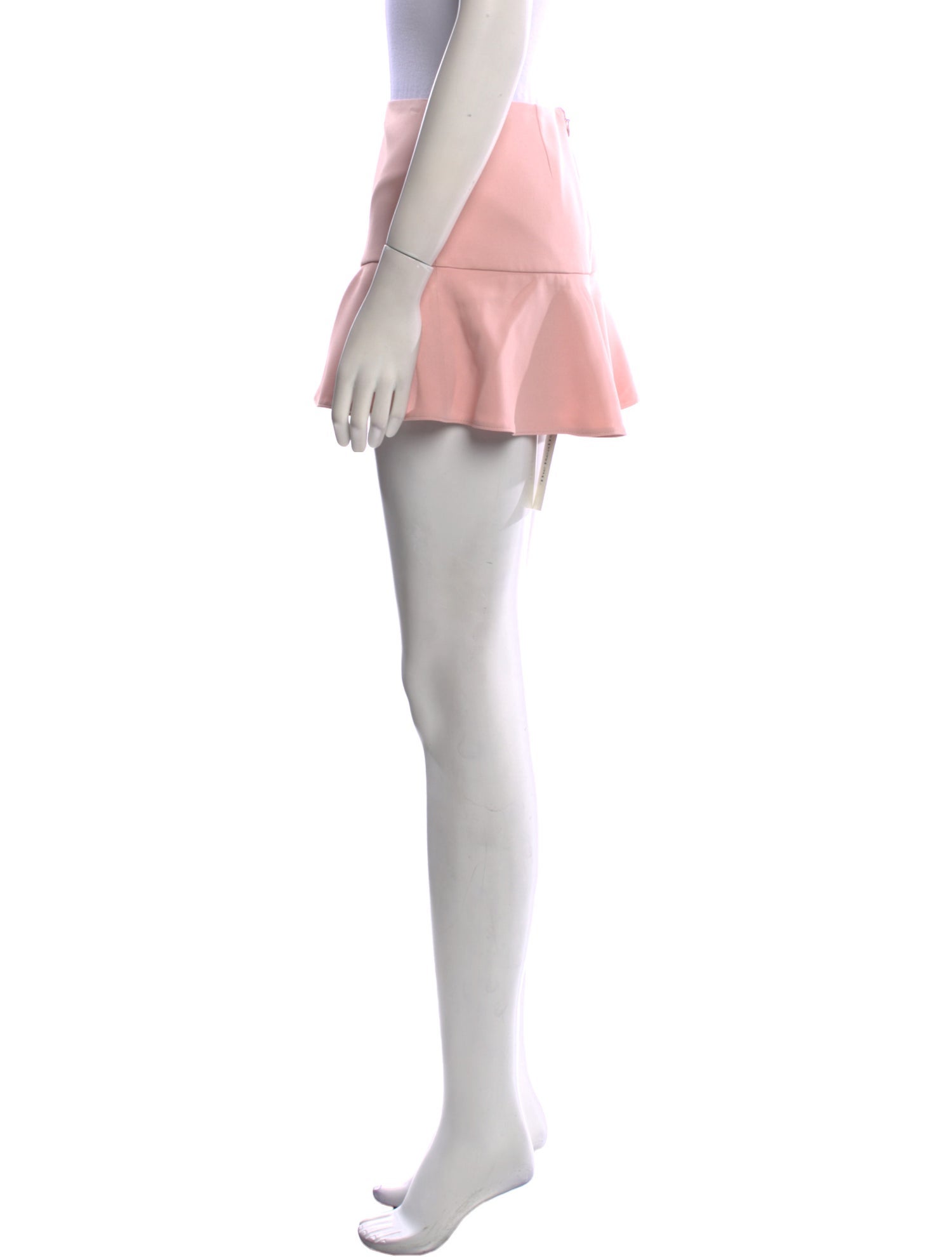 Red Valentino Virgin Wool Mini Skirt