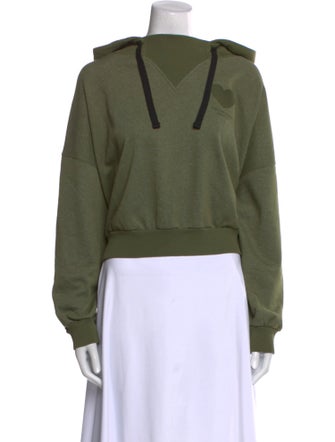 Red Valentino Crew Neck Long Sleeve Sweatshirt