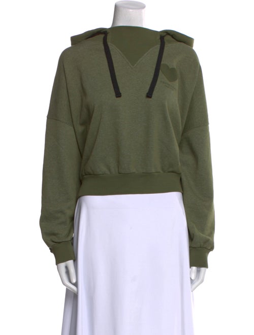 Red Valentino Crew Neck Long Sleeve Sweatshirt