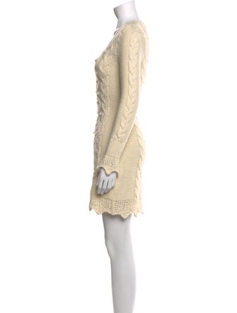 Red Valentino Wool Mini Dress