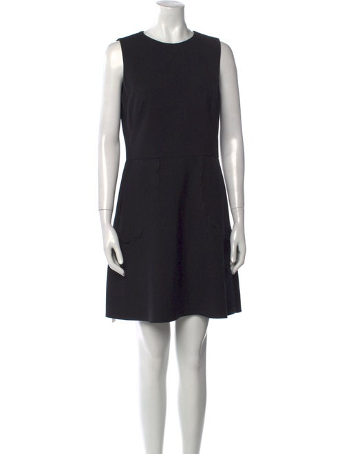 Red Valentino Crew Neck Mini Dress