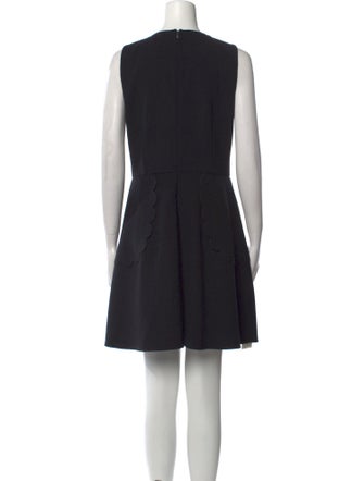 Red Valentino Crew Neck Mini Dress