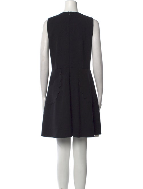 Red Valentino Crew Neck Mini Dress