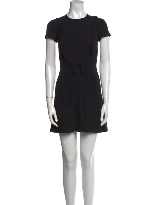 Red Valentino Crew Neck Mini Dress