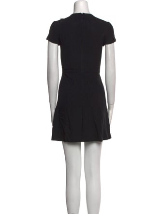 Red Valentino Crew Neck Mini Dress