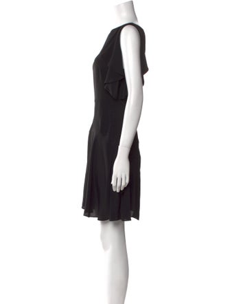 Red Valentino Bateau Neckline Mini Dress