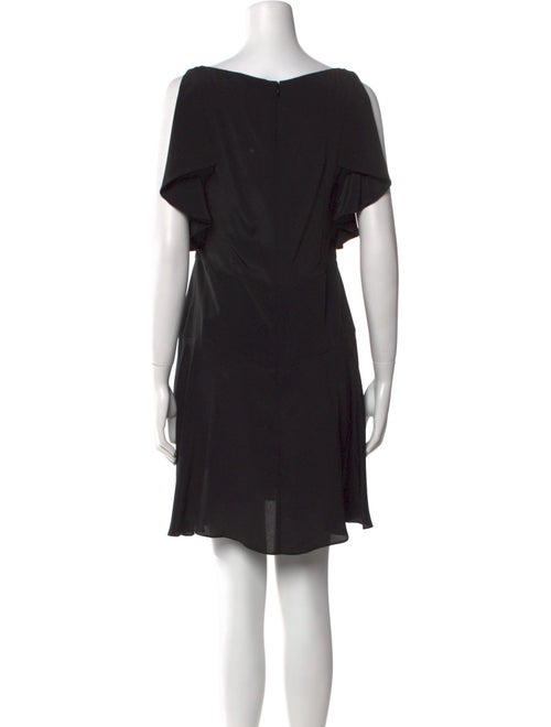 Red Valentino Bateau Neckline Mini Dress
