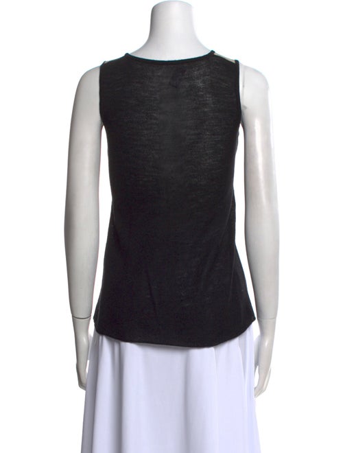 Red Valentino Crew Neck Sleeveless Top
