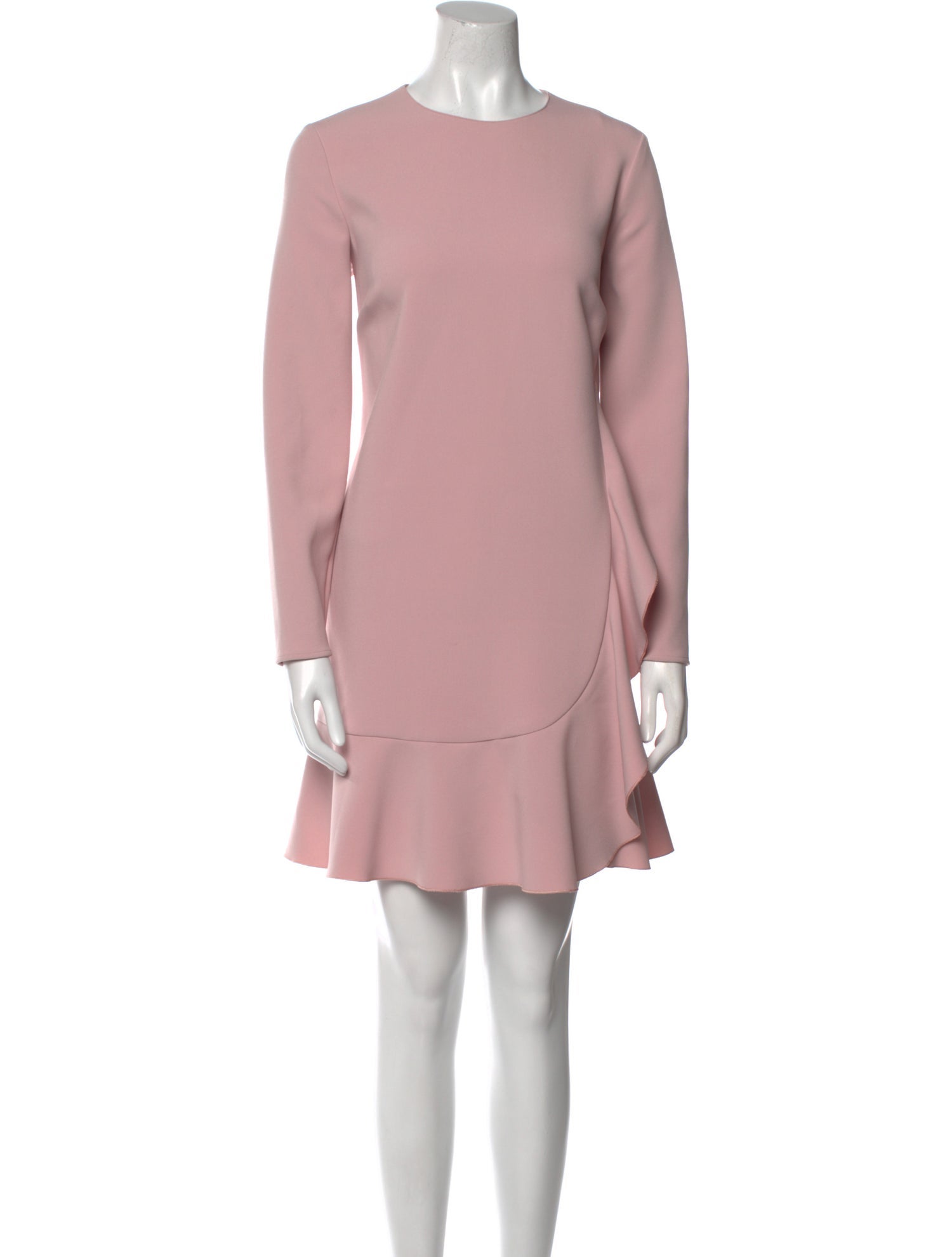 Red Valentino Crew Neck Mini Dress