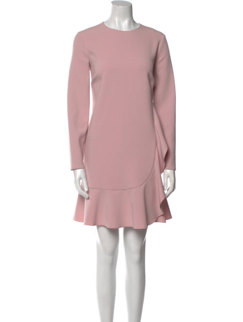 Red Valentino Crew Neck Mini Dress