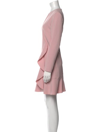 Red Valentino Crew Neck Mini Dress