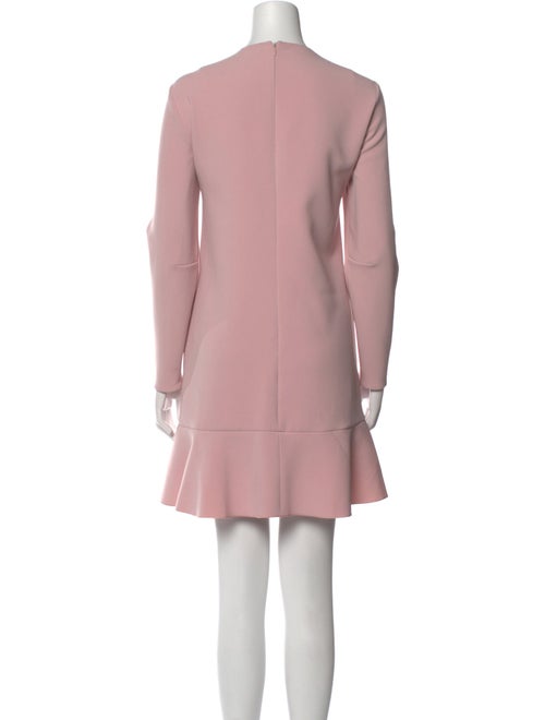Red Valentino Crew Neck Mini Dress