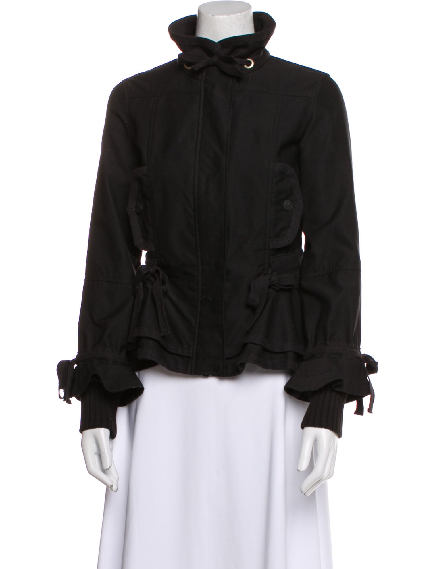 Red Valentino Nylon Bomber Jacket