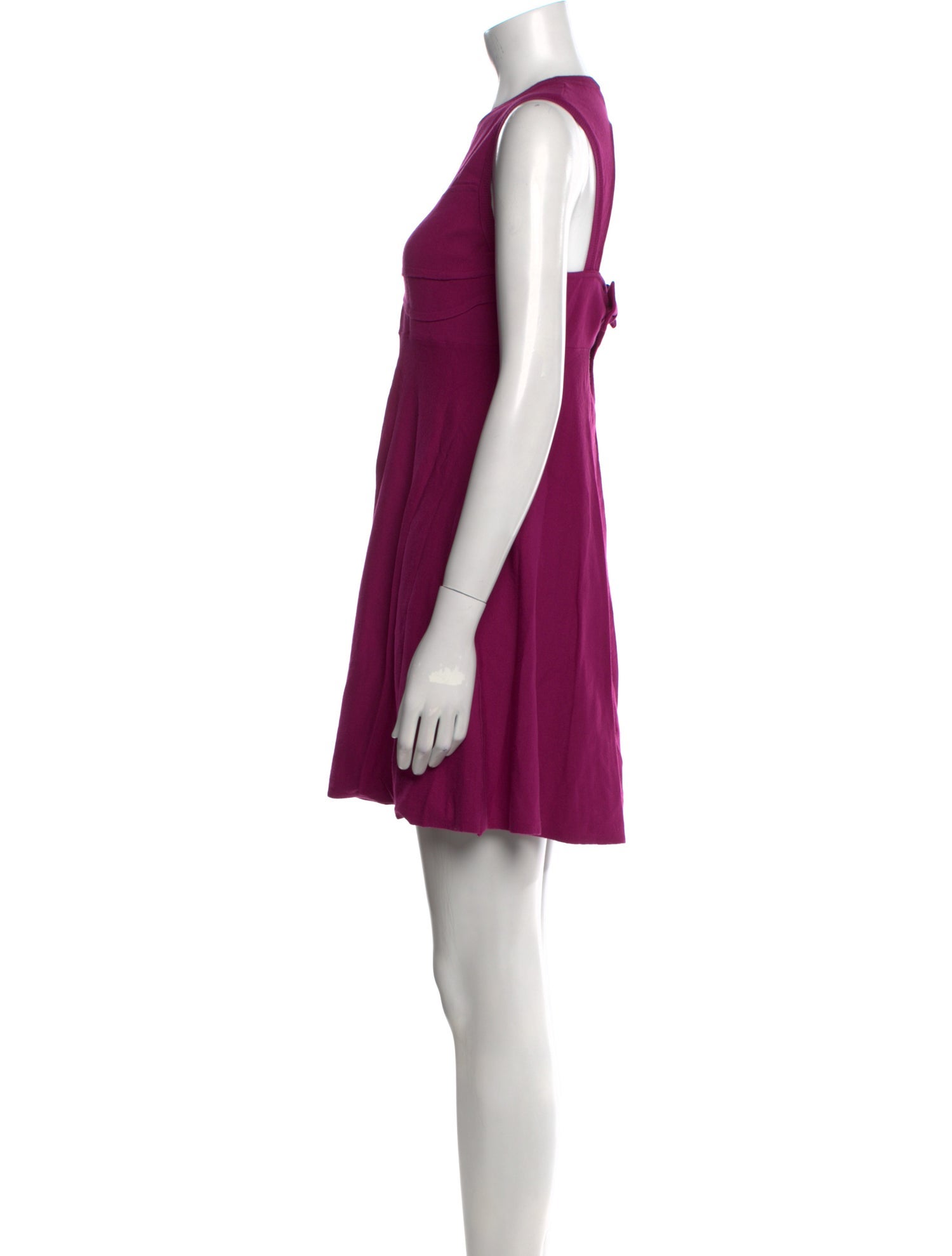 Red Valentino Crew Neck Mini Dress