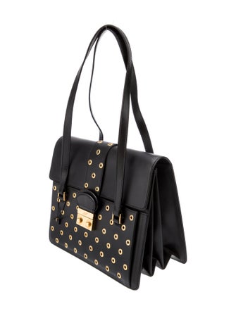 Red Valentino Leather Top Handle Bag