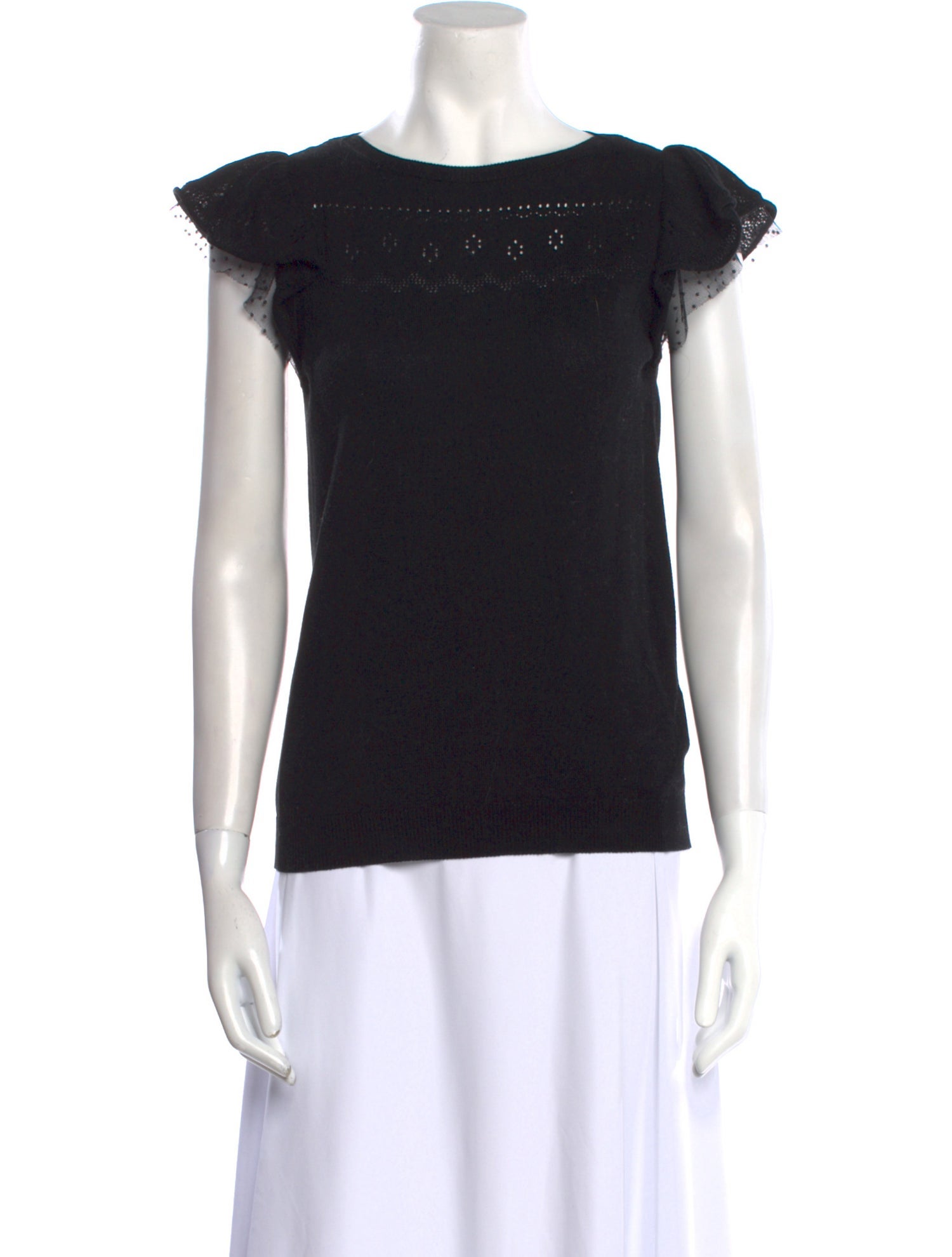 Red Valentino Scoop Neck Sweater