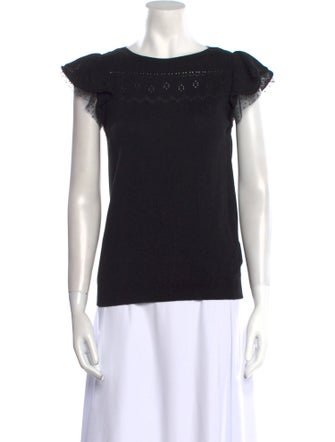 Red Valentino Scoop Neck Sweater