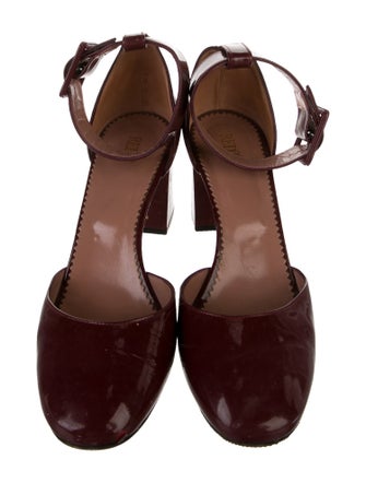 Red Valentino Patent Leather D'Orsay Pumps