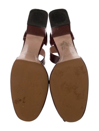 Red Valentino Patent Leather D'Orsay Pumps