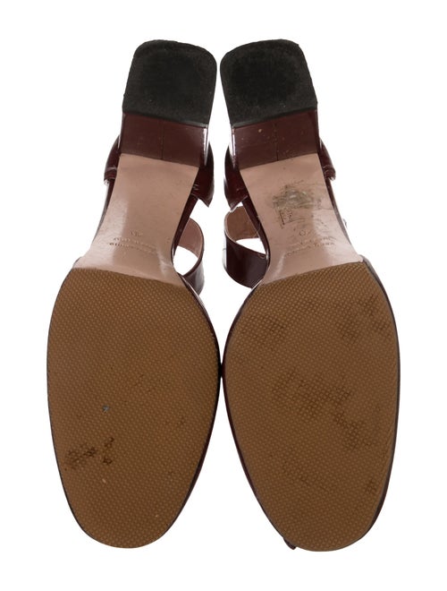 Red Valentino Patent Leather D'Orsay Pumps