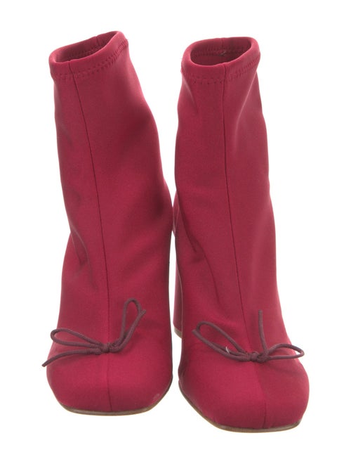 Red Valentino Suede Sock Boots