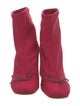 Red Valentino Suede Sock Boots