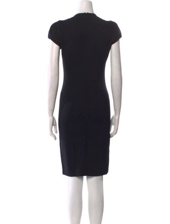 Red Valentino Crew Neck Knee-Length Dress