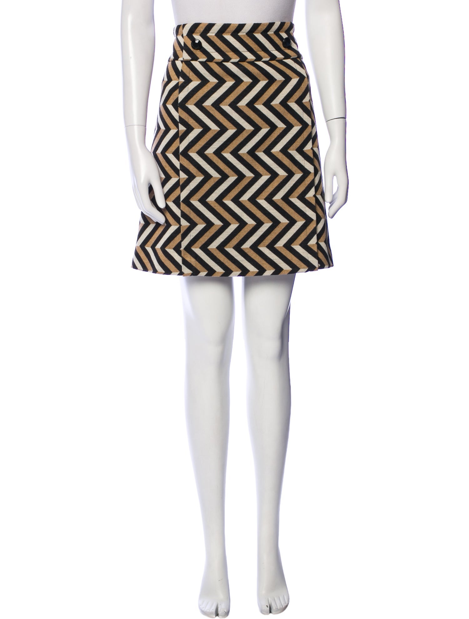 Red Valentino Printed Knee-Length Skirt