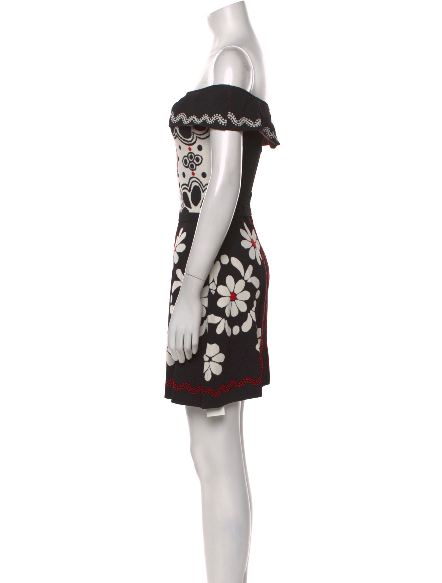 Red Valentino Printed Mini Dress