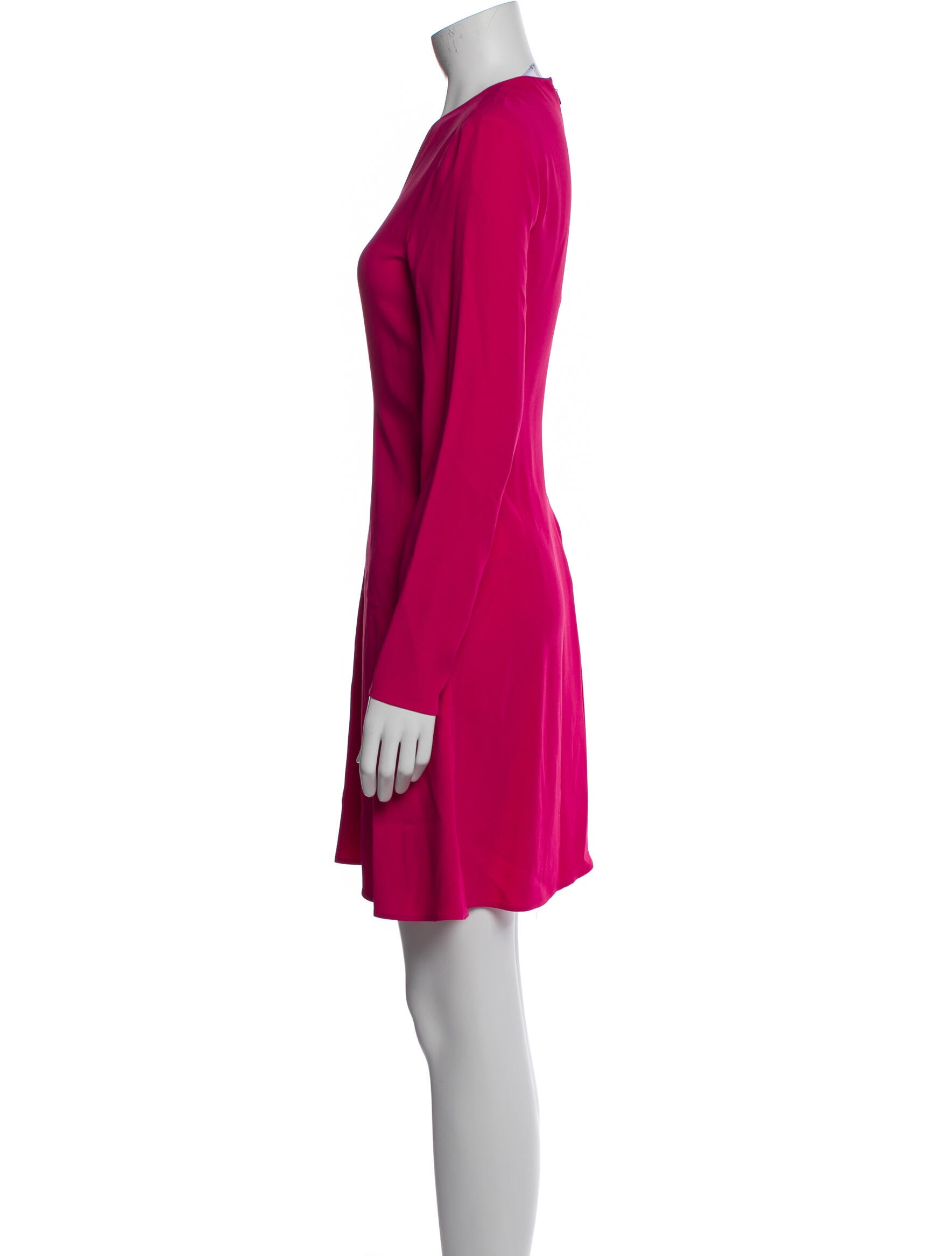 Red Valentino Crew Neck Mini Dress