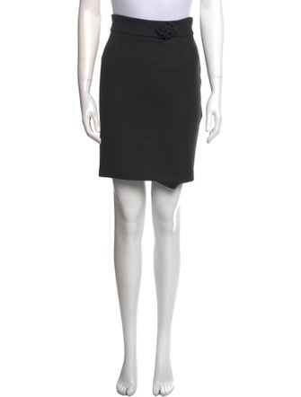 Red Valentino Wool Knee-Length Skirt