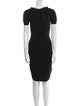 Red Valentino Fleece Knee-Length Dress