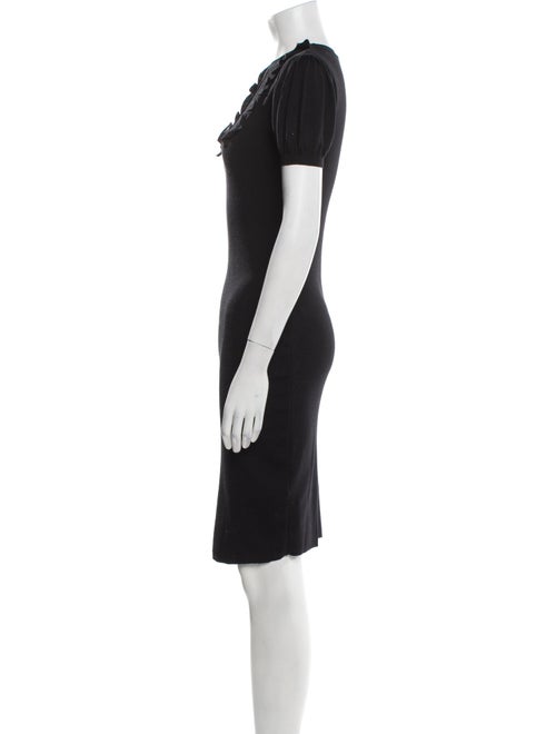 Red Valentino Fleece Knee-Length Dress