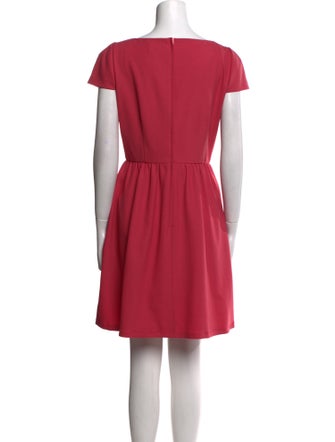 Red Valentino V-Neck Mini Dress
