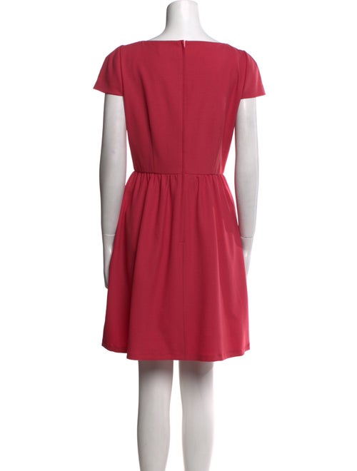 Red Valentino V-Neck Mini Dress