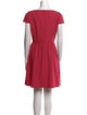 Red Valentino V-Neck Mini Dress