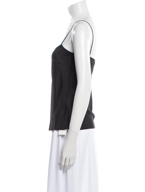 Red Valentino Square Neckline Sleeveless Top
