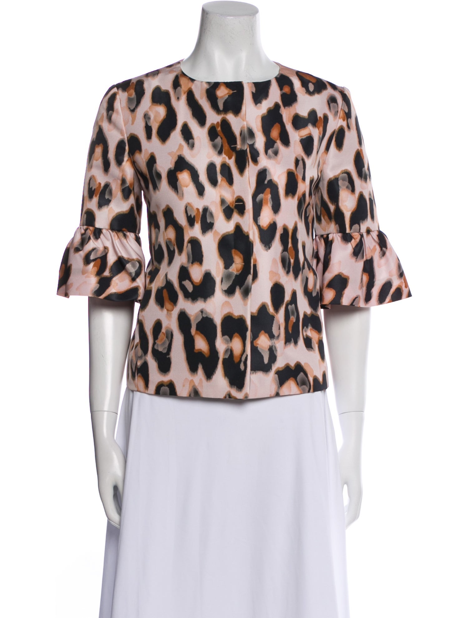 Red Valentino Animal Print Jacket