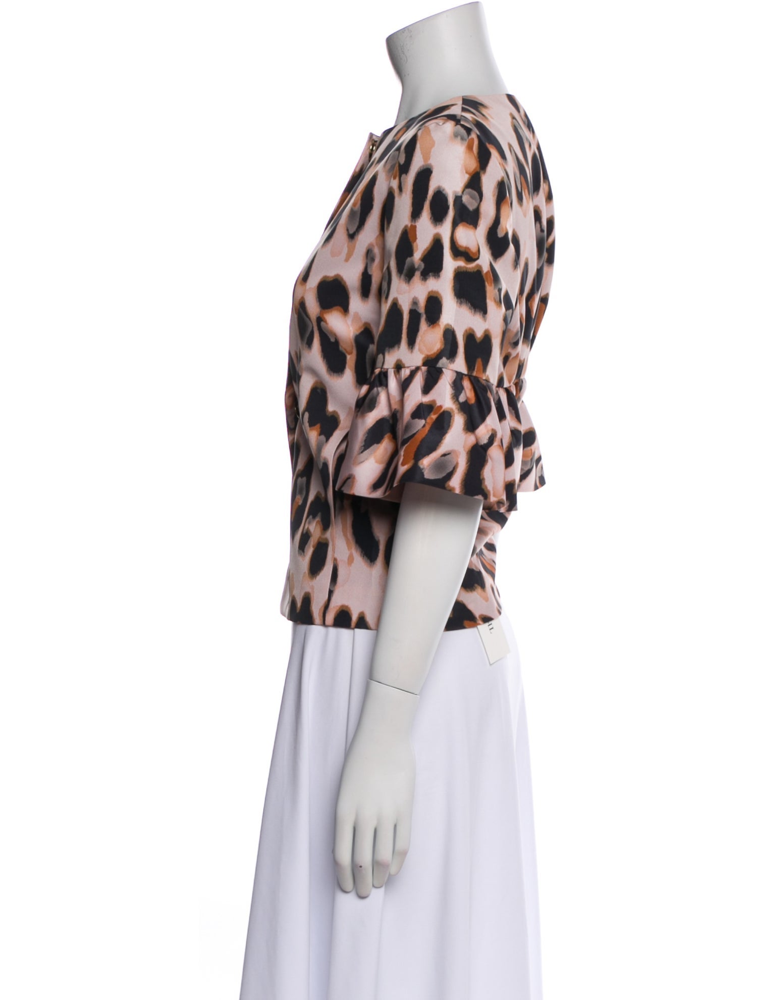 Red Valentino Animal Print Jacket