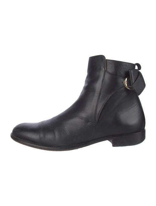 Red Valentino Leather Studded Accents Chelsea Boots