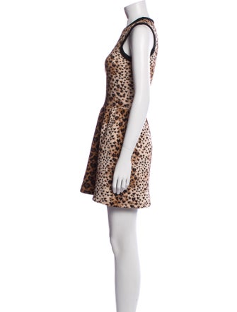 Red Valentino Wool Mini Dress