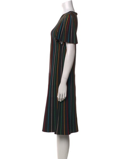 Red Valentino Striped Knee-Length Dress