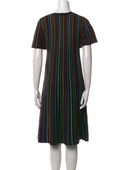 Red Valentino Striped Knee-Length Dress