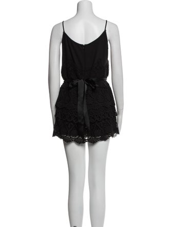 Red Valentino Scoop Neck Romper