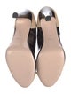 Red Valentino Patent Leather Colorblock Pattern Pumps