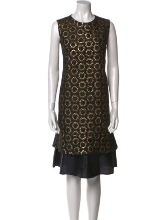 Red Valentino Printed Knee-Length Dress