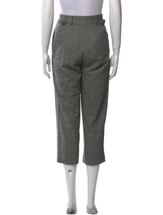 Red Valentino Wool Straight Leg Pants